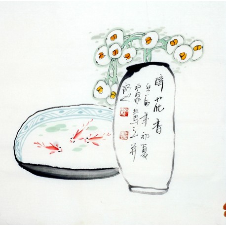 Chinese Flowers&Trees Painting - CNAG012043