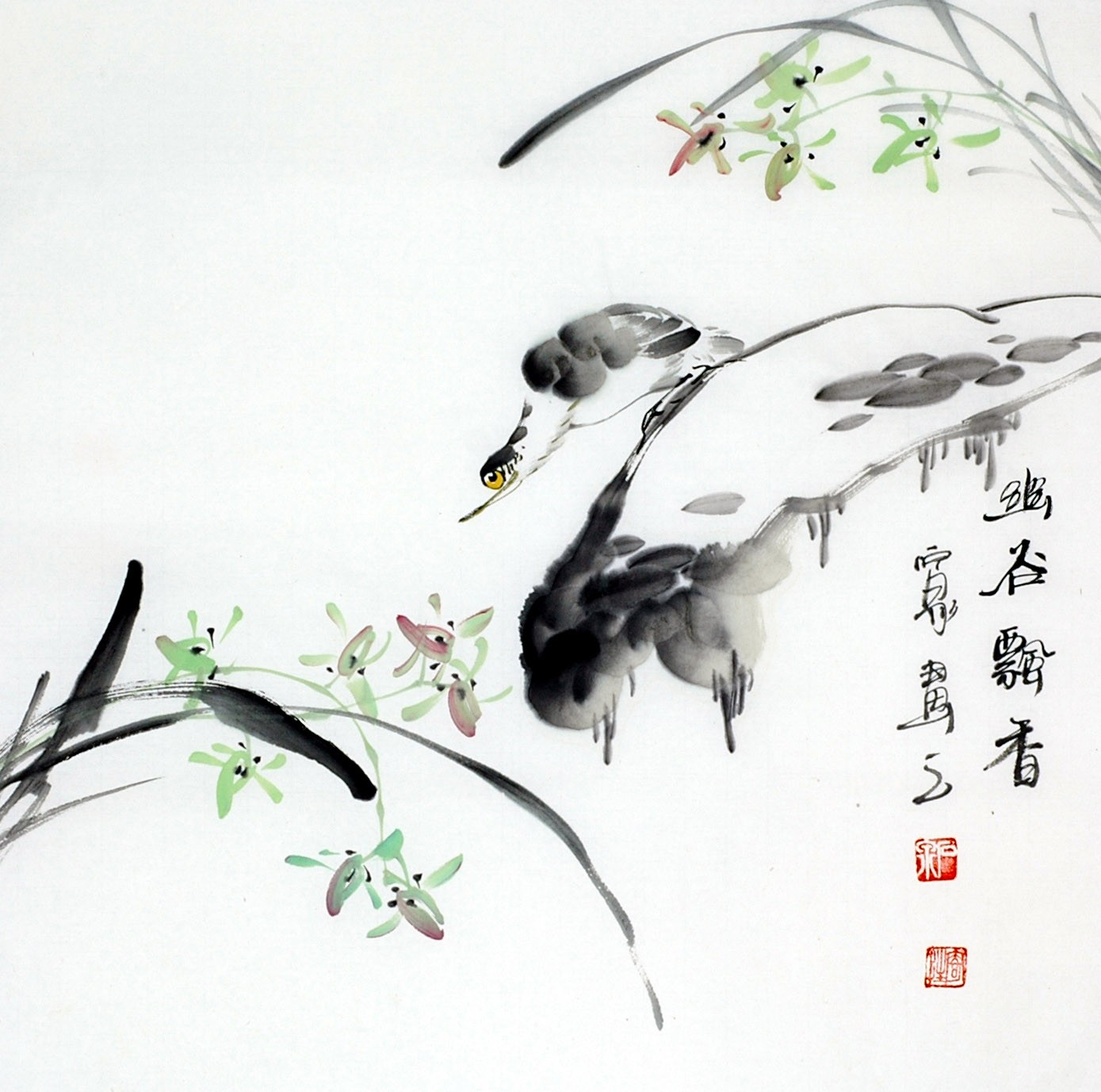 Chinese Flowers&Trees Painting - CNAG012062