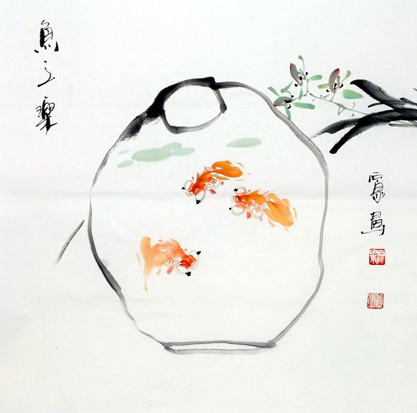 Chinese Flowers&Trees Painting - CNAG012068