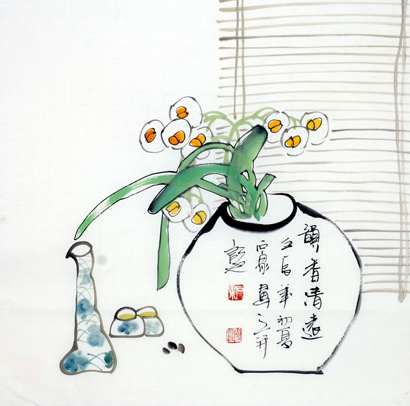 Chinese Flowers&Trees Painting - CNAG012075