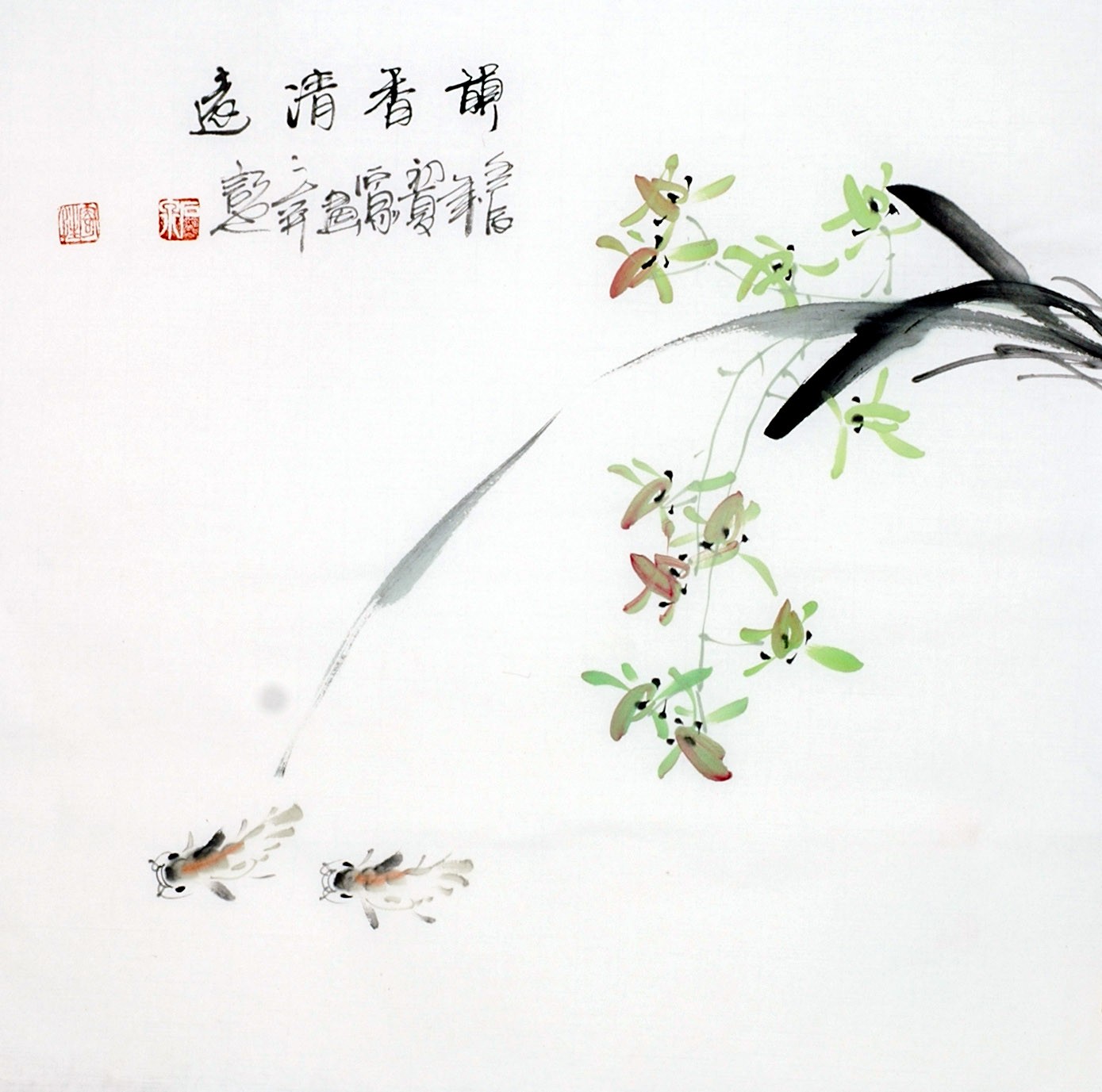 Chinese Flowers&Trees Painting - CNAG012082