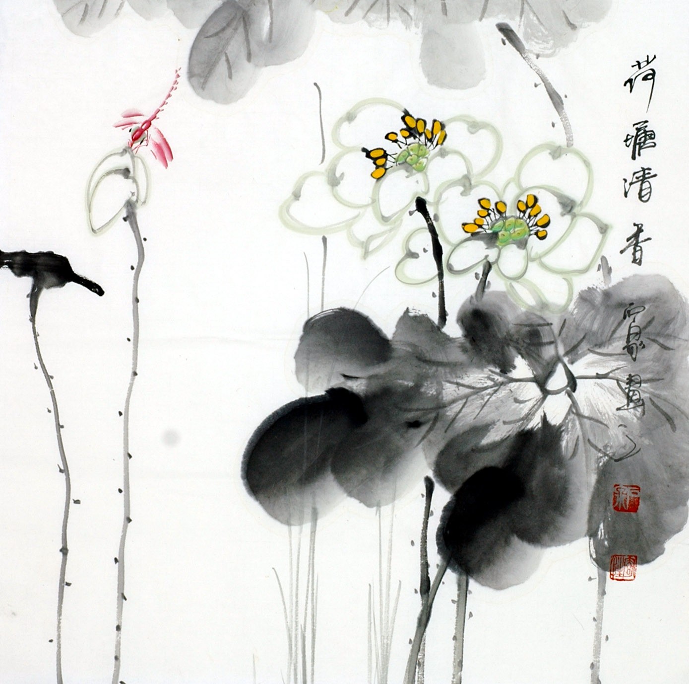 Chinese Flowers&Trees Painting - CNAG012084