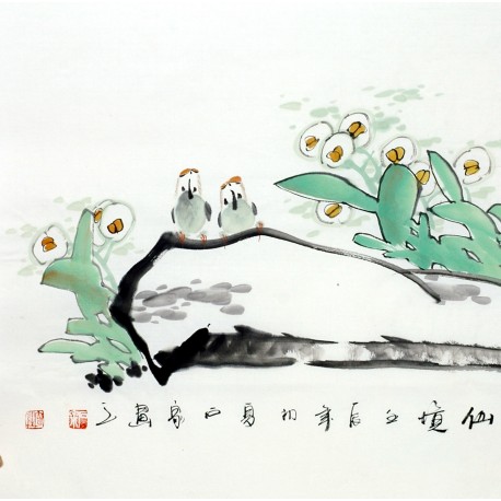 Chinese Flowers&Trees Painting - CNAG012085