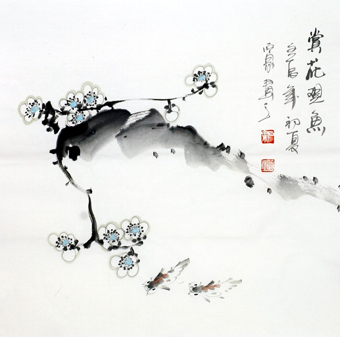 Chinese Flowers&Trees Painting - CNAG012090