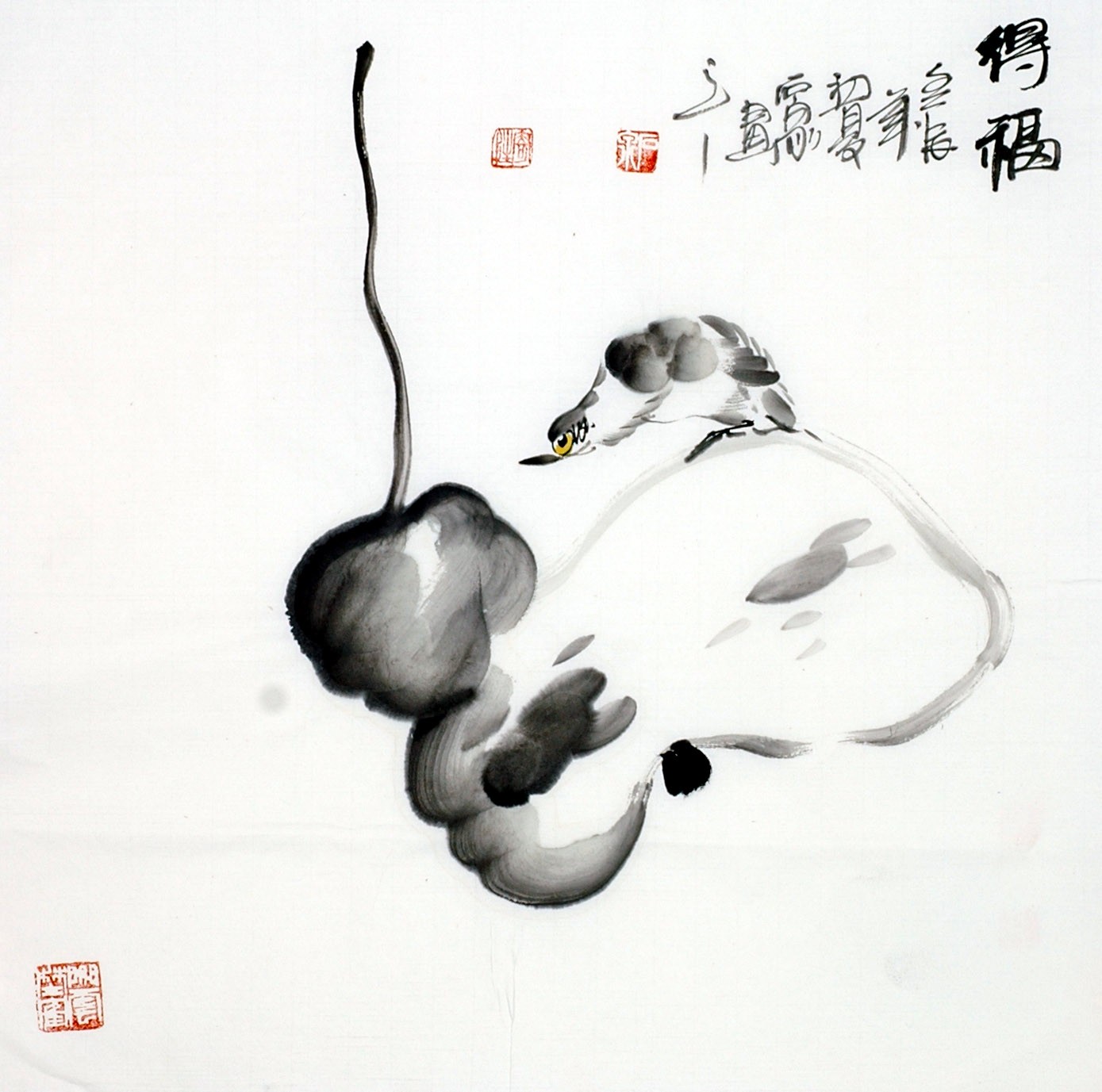 Chinese Flowers&Trees Painting - CNAG012091