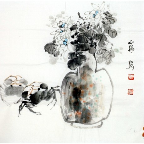 Chinese Flowers&Trees Painting - CNAG012093