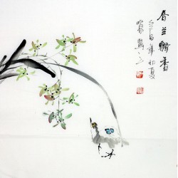 Chinese Flowers&Trees Painting - CNAG012094
