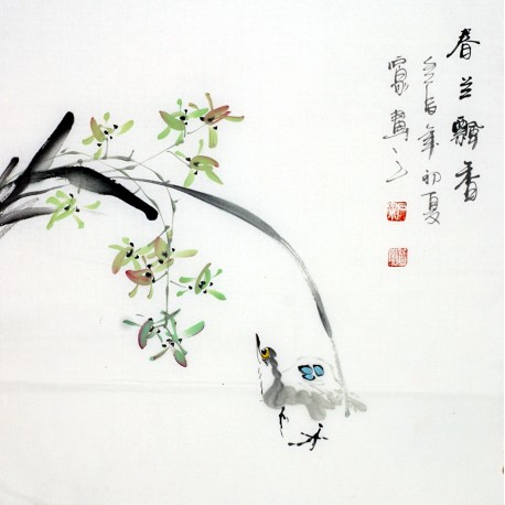 Chinese Flowers&Trees Painting - CNAG012094