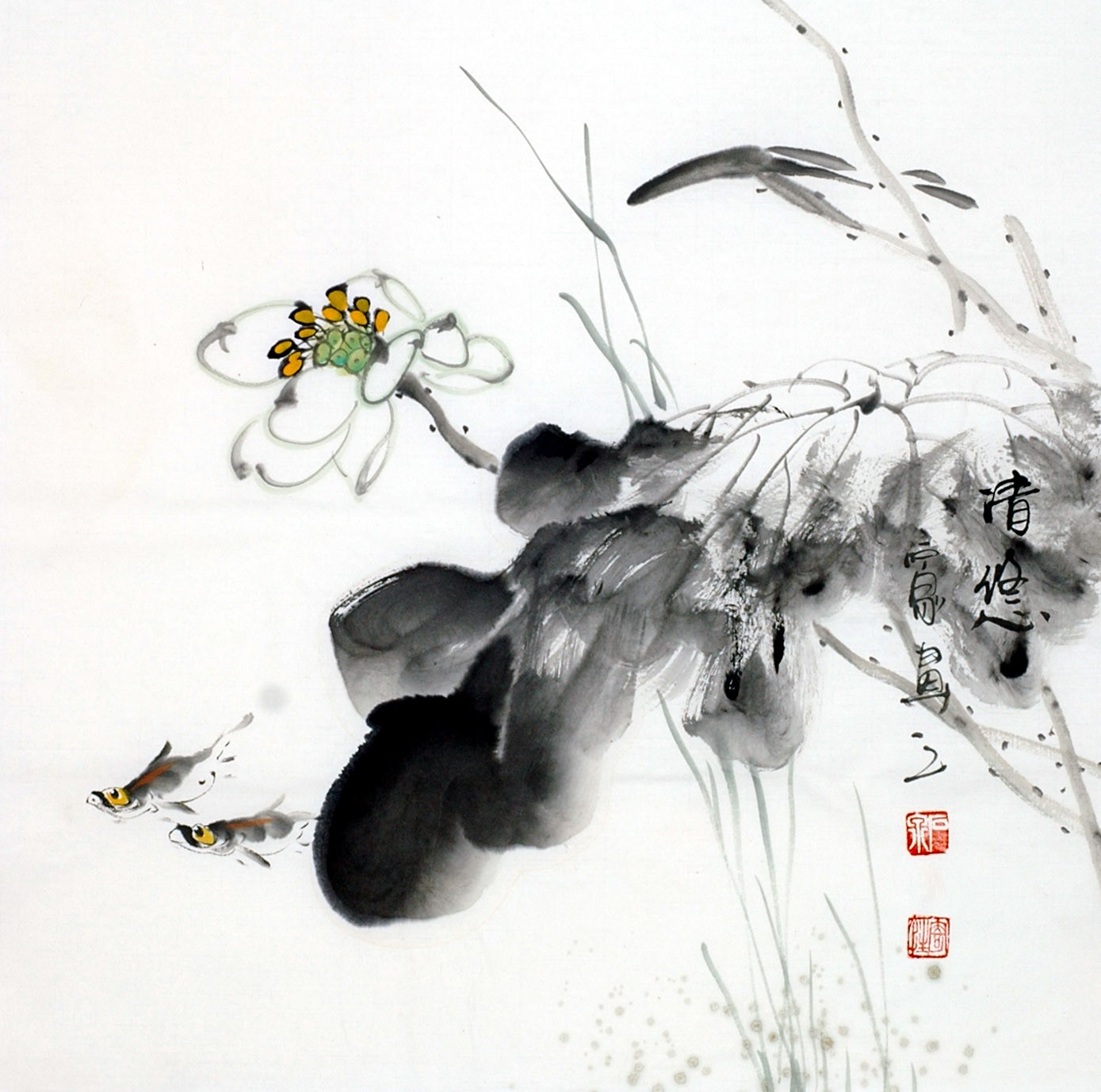 Chinese Flowers&Trees Painting - CNAG012102