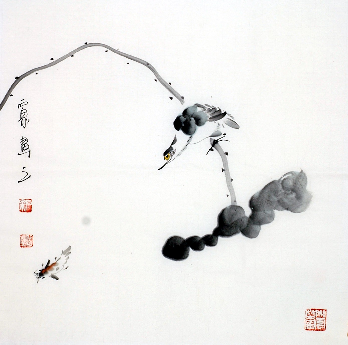 Chinese Flowers&Trees Painting - CNAG012108