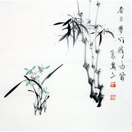 Chinese Flowers&Trees Painting - CNAG012120