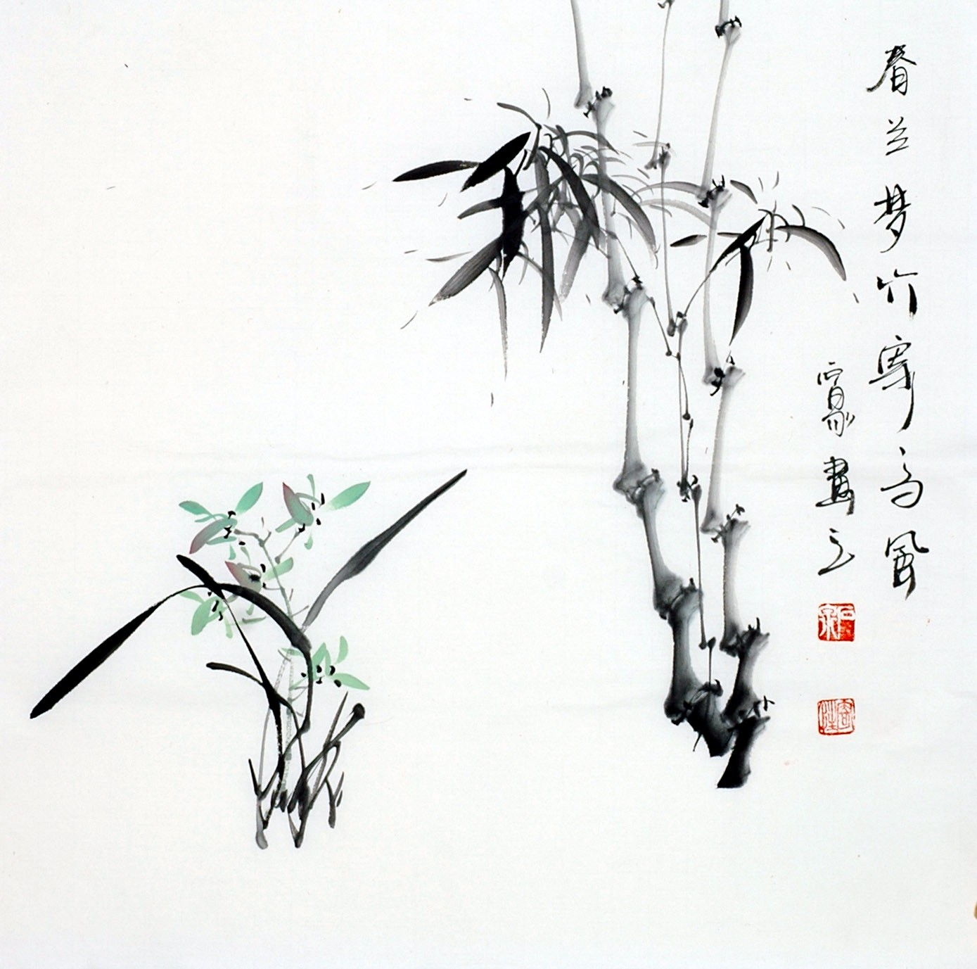 Chinese Flowers&Trees Painting - CNAG012120