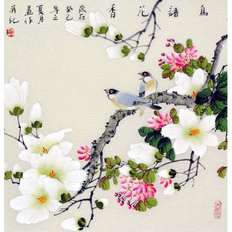 Chinese Flowers&Trees Painting - CNAG012127