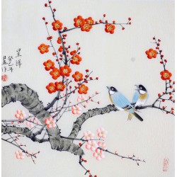 Chinese Flowers&Trees Painting - CNAG012130