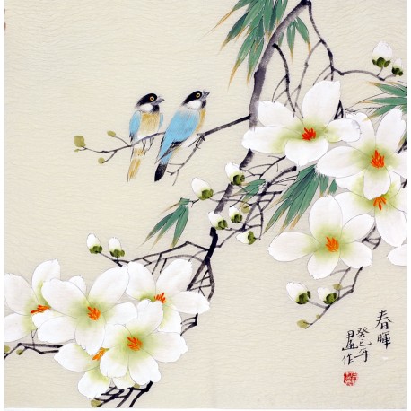 Chinese Flowers&Trees Painting - CNAG012131