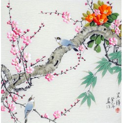 Chinese Flowers&Trees Painting - CNAG012137