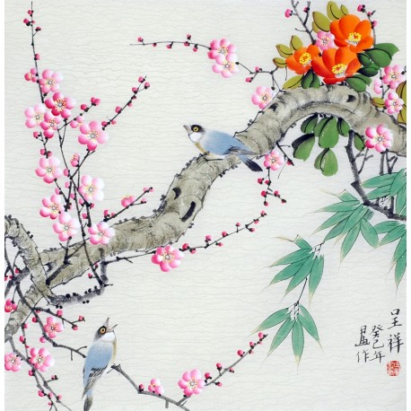Chinese Flowers&Trees Painting - CNAG012137
