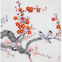 Chinese Flowers&Trees Painting - CNAG012141