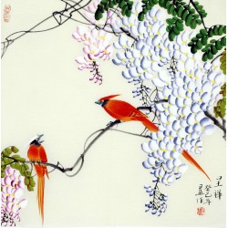 Chinese Flowers&Trees Painting - CNAG012144