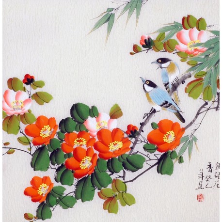 Chinese Flowers&Trees Painting - CNAG012152