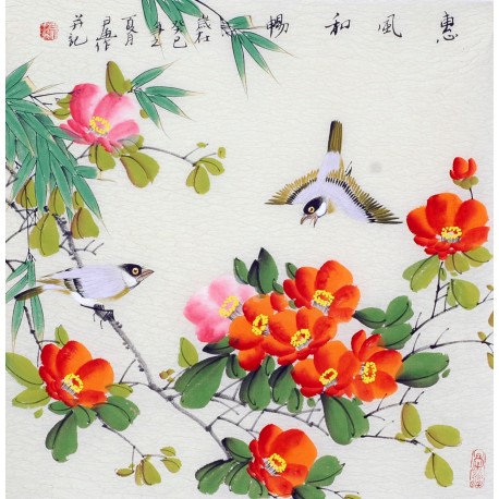 Chinese Flowers&Trees Painting - CNAG012154