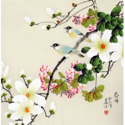 Chinese Flowers&Trees Painting - CNAG012155