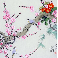 Chinese Flowers&Trees Painting - CNAG012156