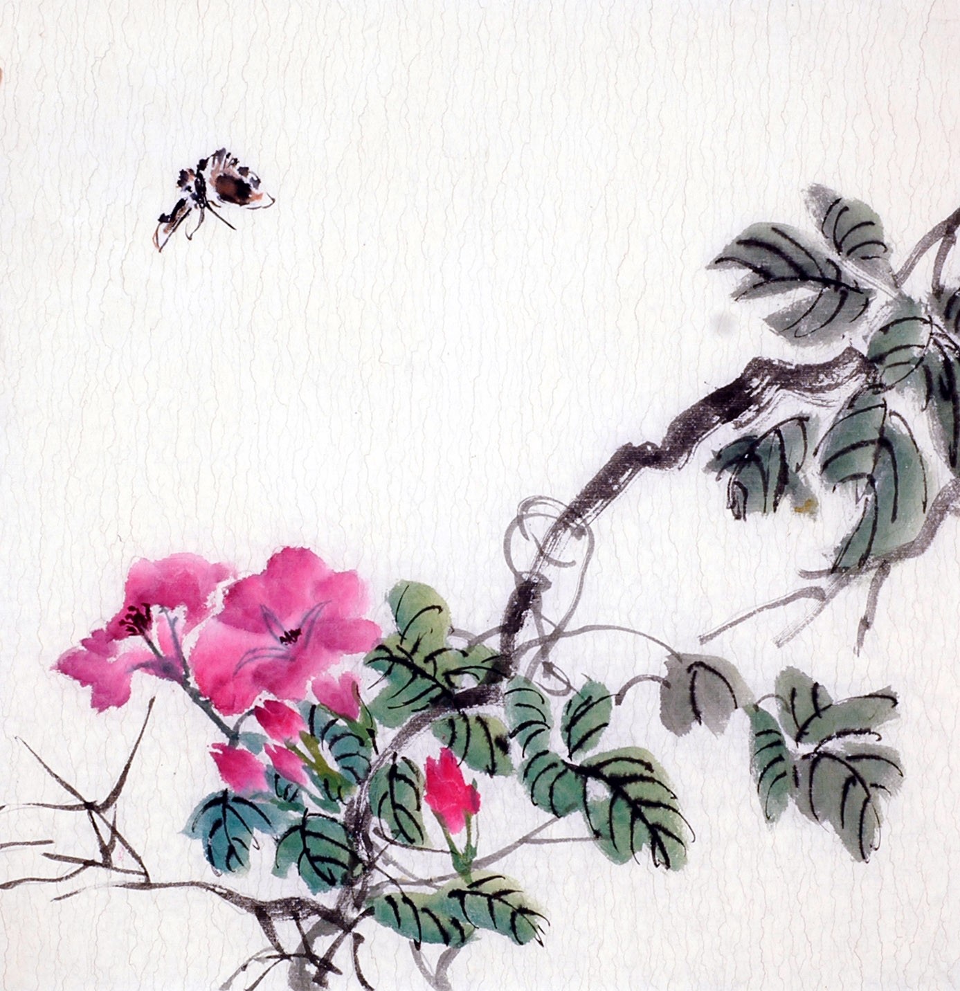 Chinese Flowers&Trees Painting - CNAG012160