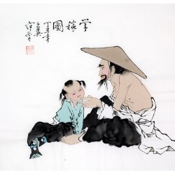 Chinese Figure Painting - CNAG012182