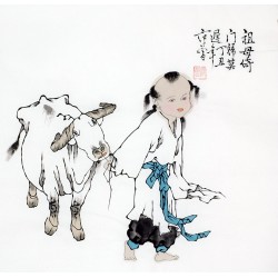 Chinese Figure Painting - CNAG012183