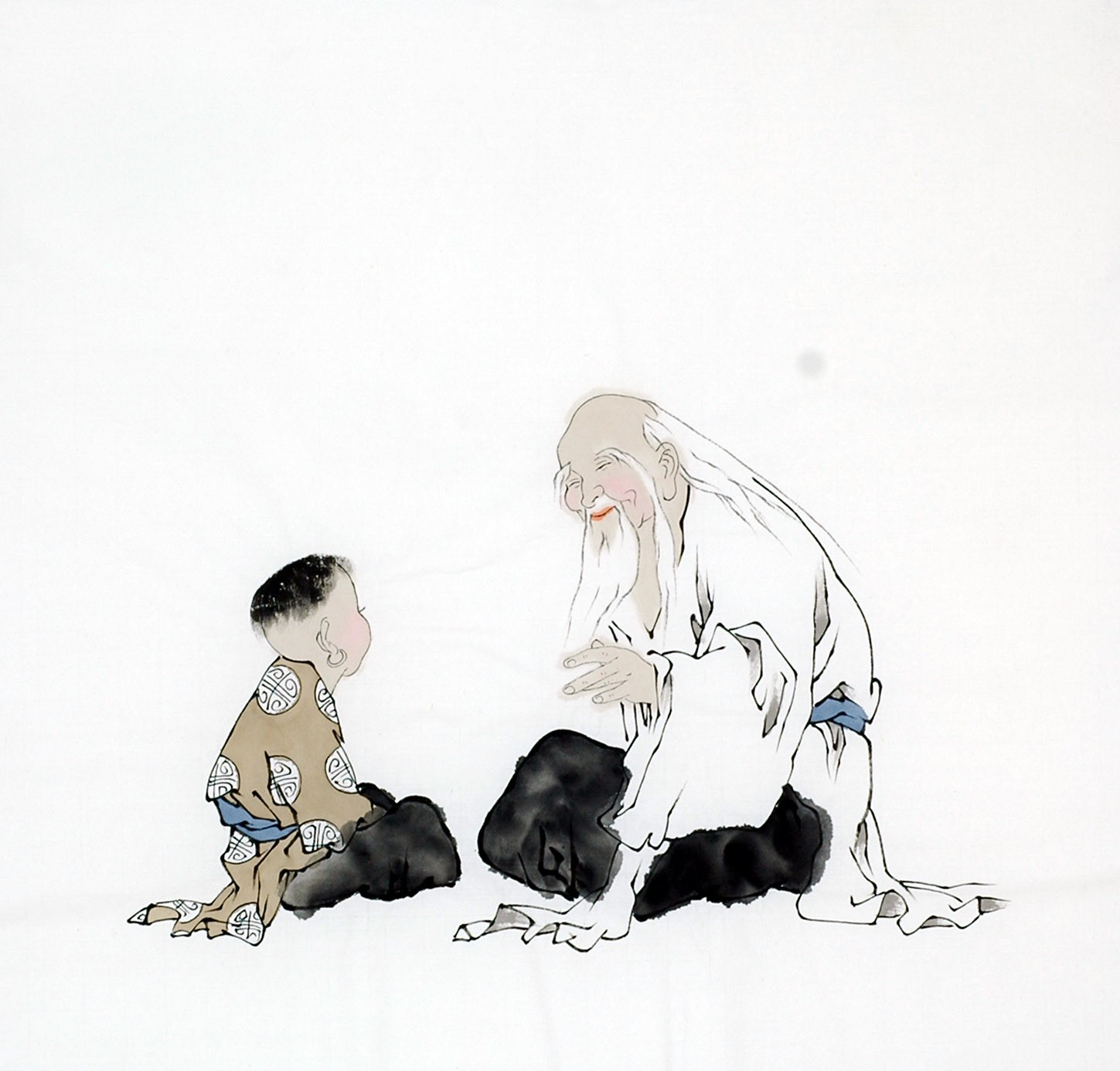 Chinese Figure Painting - CNAG012184