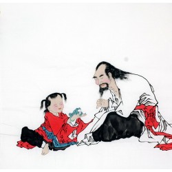 Chinese Figure Painting - CNAG012185