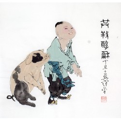 Chinese Figure Painting - CNAG012188
