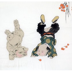 Chinese Figure Painting - CNAG012191