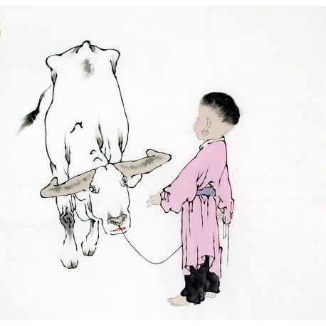 Chinese Figure Painting - CNAG012193