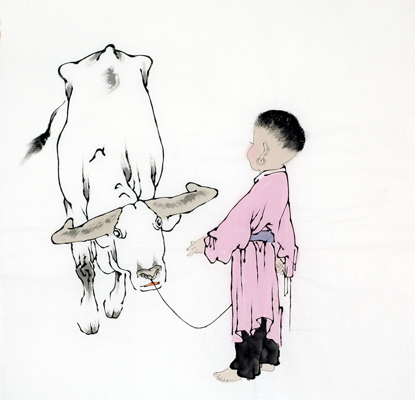Chinese Figure Painting - CNAG012193