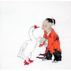 Chinese Figure Painting - CNAG012200