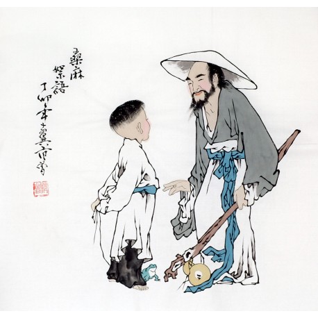 Chinese Figure Painting - CNAG012207