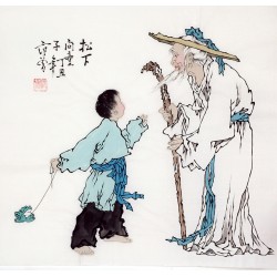 Chinese Figure Painting - CNAG012211