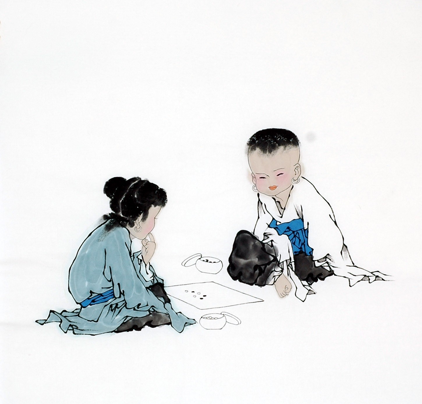 Chinese Figure Painting - CNAG012212