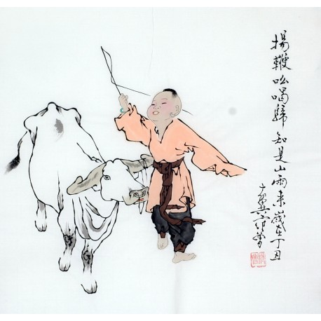 Chinese Figure Painting - CNAG012213