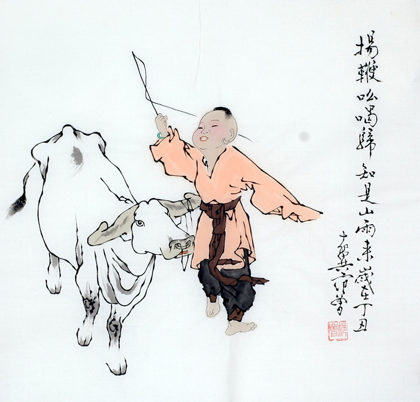 Chinese Figure Painting - CNAG012213