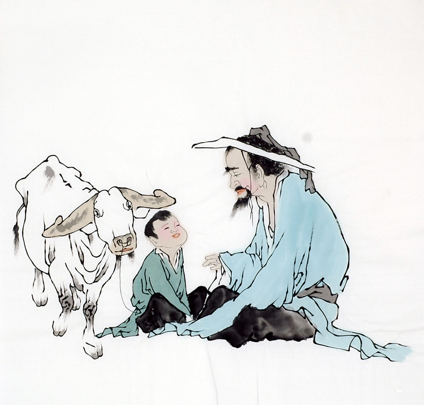 Chinese Figure Painting - CNAG012217