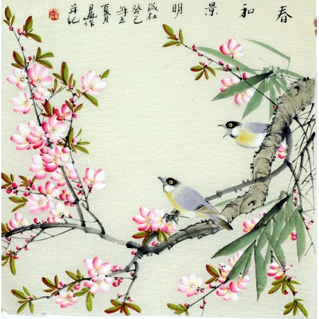 Chinese Flowers&Trees Painting - CNAG012219