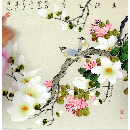 Chinese Flowers&Trees Painting - CNAG012220
