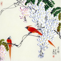 Chinese Flowers&Trees Painting - CNAG012224