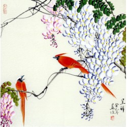 Chinese Flowers&Trees Painting - CNAG012228