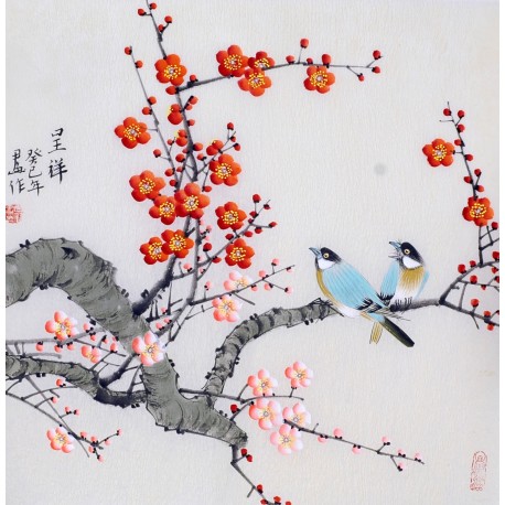 Chinese Flowers&Trees Painting - CNAG012231