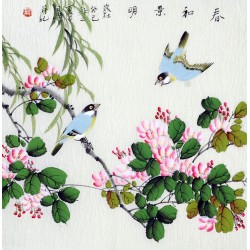 Chinese Flowers&Trees Painting - CNAG012233