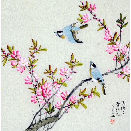 Chinese Flowers&Trees Painting - CNAG012234